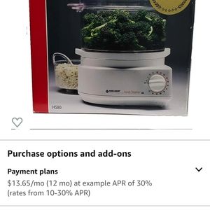 Vegetable steamer / rice cooker